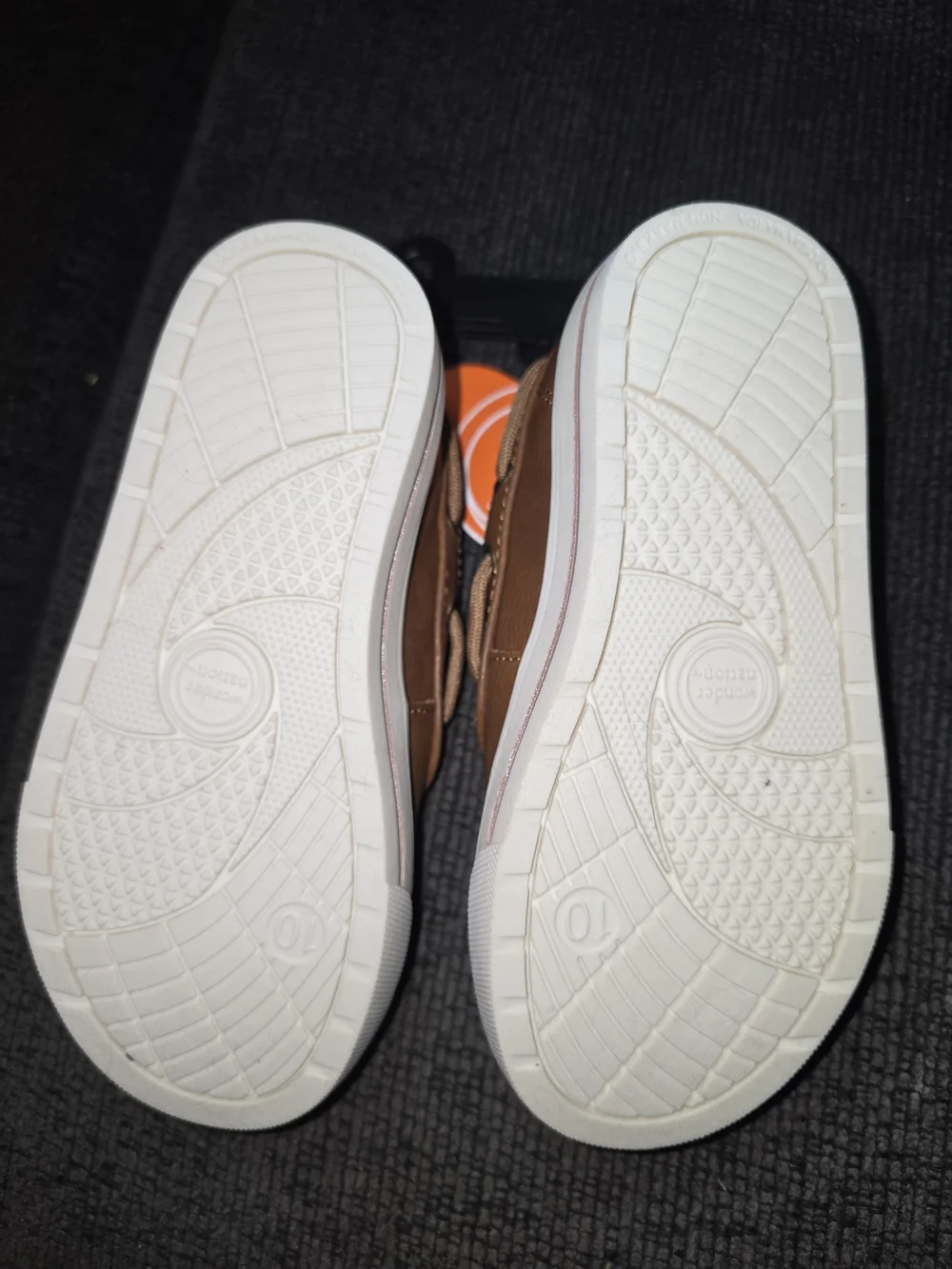 Wonder Nation Little Boys Brown Boat Shoes - Size 10